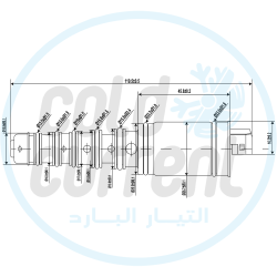 بلف كمبروسر او حساس كمبروسر يركب على السيارات بي ام انفينيتي BL-C0020