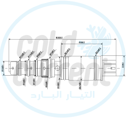بلف كمبروسر او حساس كمبروسر يتوافق مع سيارات تويوتا كامري كورولا BL-C0027