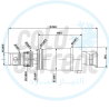 بلف كمبروسر او حساس كمبروسر يتوافق مع سيارات هونداي كيا BL-C0030