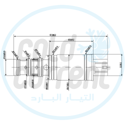 بلف كمبروسر او حساس كمبروسر يتوافق مع سيارات كامري تويوتا BL-C0034