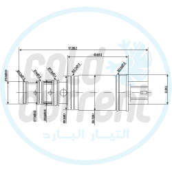 Compressor Electric Control Valve for Camry Toyota