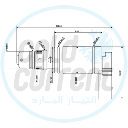 بلف كمبروسر او حساس كمبروسر يتوافق مع سيارات سكودا اودي BL-C0043