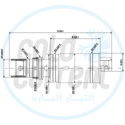بلف كمبروسر او حساس كمبروسر يتوافق مع سيارات بي ام اودي BL-C0049