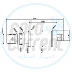 5SE09C 5SE12C 6SEU16 بلف كمبروسر او حساس كمبروسر مرسيدس بنز BL-C0003