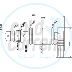 بلف كمبروسر او حساس كمبروسر يتوافق مع سيارات هيونداي كيا BL-C0057