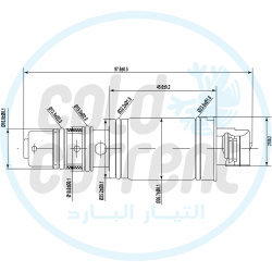بلف كمبروسر او حساس كمبروسر يتوافق مع سيارات سوناتا كيا BL-C0058
