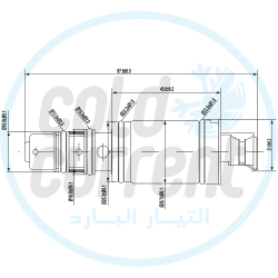 بلف كمبروسر او حساس كمبروسر يتوافق مع السيارات الاوروبية BL-C0059