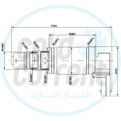 بلف كمبروسر او حساس كمبروسر يتوافق مع السيارات الامريكية الجديده 2016 BL-C0062