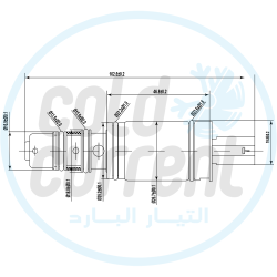 بلف كمبروسر او حساس كمبروسر يتوافق مع السيارات الامريكية الجديده 2018 BL-C0063