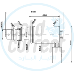 بلف كمبروسر او حساس كمبروسر يتوافق مع سيارات فولكس واجن سيجيتار BL-C0065