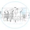 Compressor Electric Control Valve for Elantra Korea BL-C0069