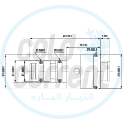 بلف كمبروسر او حساس كمبروسر التيما ماكسيما نحاس اوروبي صغير BL-C0006