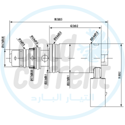 بلف كمبروسر او حساس كمبروسر يتوافق مع سيارات جولف فولكس واجن اوروبي BL-C0073