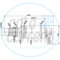 بلف كمبروسر او حساس كمبروسر يتوافق مع سيارات بي ام اوروبي BL-C0078