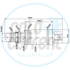 بلف كمبروسر او حساس كمبروسر يتوافق مع سيارات كامري الحديث BL-C0080