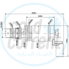 بلف كمبروسر او حساس كمبروسر يتوافق مع سيارات بي ام دبليو و مزراتي BL-C0081