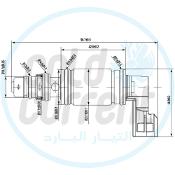 بلف كمبروسر او حساس كمبروسر يتوافق مع سيارات لاند روفر افوك BL-C0082