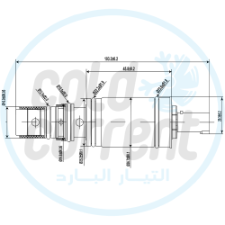 بلف كمبروسر او حساس كمبروسر يتوافق مع سيارات مرسيدس موديلات حديثه BL-C0084