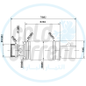 بلف كمبروسر او حساس كمبروسر يتوافق مع سيارات اوروبي حديث BL-C0086