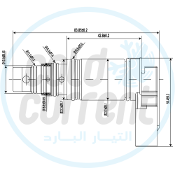 Compressor Electric Control Valve compatible with Volkswagen NEW models BL-C0087