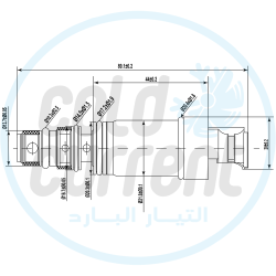 بلف كمبروسر او حساس كمبروسر يتوافق مع سيارات نيسان سيلفي BL-C0088