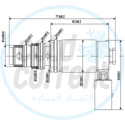 Compressor Electric Control Valve compatible with AUDI New models BL-C0089