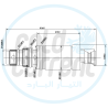 بلف كمبروسر او حساس كمبروسر يتوافق مع سيارات مرسيدس اوروبي جديد BL-C0090