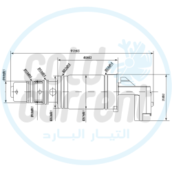بلف كمبروسر او حساس كمبروسر يتوافق مع سيارات اوروبي من 2023 BL-C0092